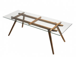 Ali Sticotti Dinning Table, The Natural Furniture Company Ltd The Natural Furniture Company Ltd Comedores modernos