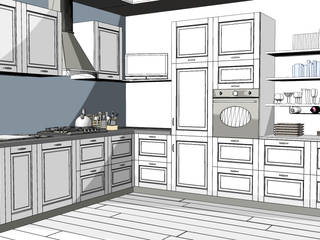 Cucina classica , Arienti Design Arienti Design ห้องครัว