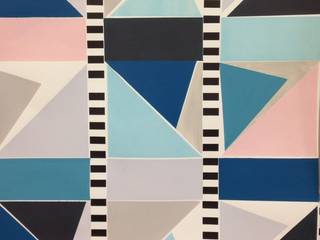 80s geometric wallpaper , SHARON JANE SHARON JANE جدران