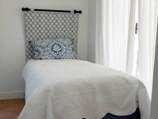 Tapizado de cabeceros y confección de cubre colchones, Tapicería Conde Tapicería Conde Modern style bedroom