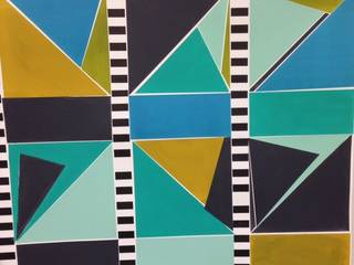 80s geometric wallpaper , SHARON JANE SHARON JANE Walls