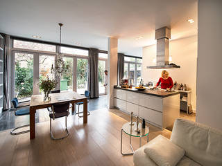 Prins Hendrikstraat, De Werff Architectuur De Werff Architectuur Cozinhas modernas