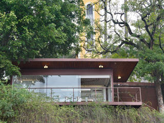 Farm - Sala Natureza, Cerejeira Agência de Arquitetura Cerejeira Agência de Arquitetura Concessionárias modernas