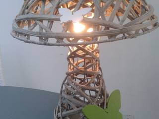 Lampe champignon, mcweiss.creations mcweiss.creations Mais espaços