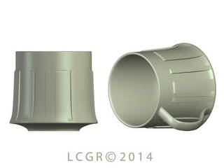 Ceramic cups, LCGR Studio LCGR Studio مطبخ