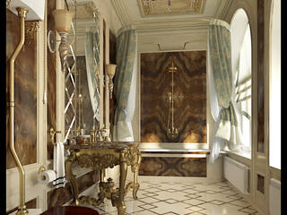 Подмосковная классика, Defacto studio Defacto studio Classic style bathroom