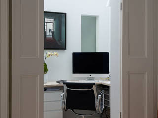 Rear Extension, De Beauvoir, London, Gullaksen Architects Gullaksen Architects Modern Study Room and Home Office