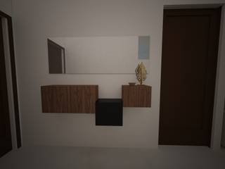 Proyecto Vergel , Beatriz Quiroz Interiorismo Beatriz Quiroz Interiorismo Modern Corridor, Hallway and Staircase