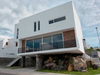 Casa Pitahayas 87, Zibatá, El Marqués, Querétaro, JF ARQUITECTOS JF ARQUITECTOS Casas de estilo minimalista