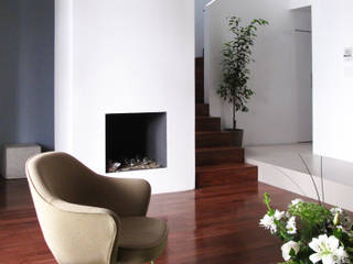 Hollywood townhouse renovation, Studio Pan Studio Pan Modern Oturma Odası