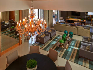 Residência LM, Gláucia Britto Gláucia Britto Modern Living Room