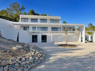 MAISON CONTEMPORAINE, JOSE MARCOS ARCHITECTEUR JOSE MARCOS ARCHITECTEUR Casas modernas