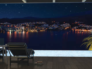 Novo Maison Bodrum, ARTHUR&MILLER ARTHUR&MILLER Balcone, Veranda & Terrazza in stile moderno