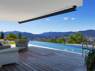 Piscina color gris oscuro RENOLIT ALKORPLAN2000, RENOLIT ALKORPLAN RENOLIT ALKORPLAN Mediterrane Pools