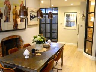 Townhouse in Henley on Thames, adventures in living adventures in living Cucina eclettica