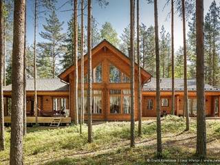 Honka, загородный дом для семьи из 6 человек, Ольга Кулекина - New Interior Ольга Кулекина - New Interior Wooden houses