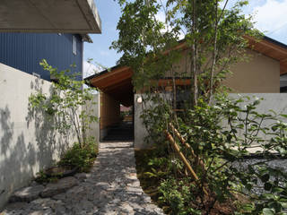 モダンな和の平屋, 青木昌則建築研究所 青木昌則建築研究所 Asian style houses