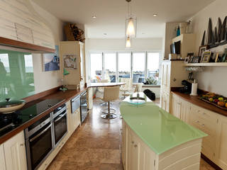 Aquamarine, Thoroughly Wood Thoroughly Wood Classic style kitchen