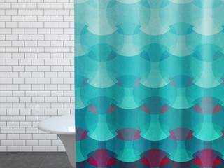 Bathroom Prints and Shower Curtains, JUNIQE JUNIQE Mediterrane Badezimmer