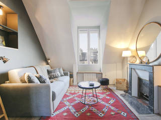 rue de rivoli 75001 PARIS, cristina velani cristina velani Scandinavian style living room