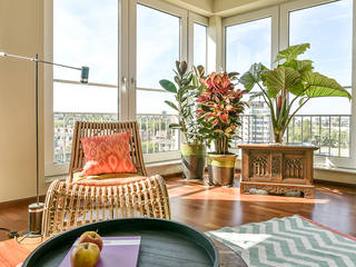 Paradise getaway , Aileen Martinia interior design - Amsterdam Aileen Martinia interior design - Amsterdam Tropical style living room