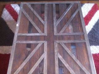 Table palette "Union Jack", FER et REFER FER et REFER Industrial style living room