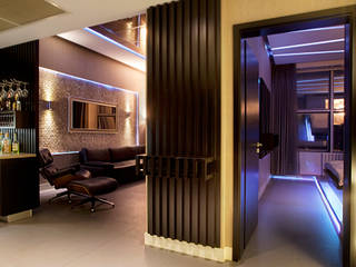 Udesign Architecture Moderner Flur, Diele & Treppenhaus