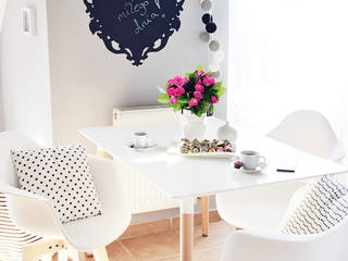 Urządzamy białą jadalnię!, Le Pukka Concept Store Le Pukka Concept Store Scandinavian style dining room