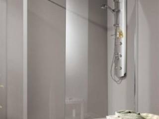 Paroi douche fixe réversible, Distriartisan Distriartisan حمام