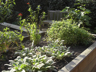 Bosbeek - patio voor gesloten afdeling dementie, Bureau Fonkel Bureau Fonkel Espaços comerciais