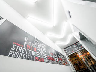 Project fit: Gym branding graphics, Vinyl Impression Vinyl Impression Modern walls & floors