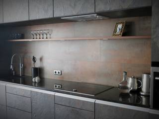 Нескучный серый, PichuginaDesign PichuginaDesign Kitchen