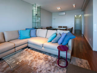 Puerto Madero, Estudio Sespede Arquitectos Estudio Sespede Arquitectos Modern living room