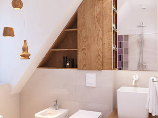 Dom w Holandii, Finchstudio Finchstudio Scandinavian style bathroom