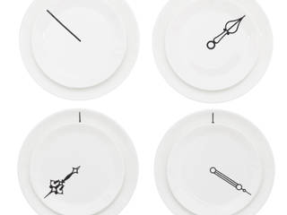 Dinner time plates, Above and Beyond Above and Beyond Minimalist dining room