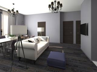 Фиолетовые нюансы, PichuginaDesign PichuginaDesign Living room