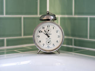 Contemporary bathroom in an Edwardian Period Home, Blue Cottini Blue Cottini モダンスタイルの お風呂