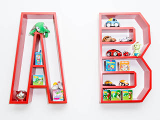 A,B, vamos brincar?, Ângela Pinheiro Home Design Ângela Pinheiro Home Design İskandinav Çocuk Odası Ahşap Ahşap rengi