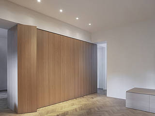 Salas de estar minimalistas por (dp)ªSTUDIO Minimalista