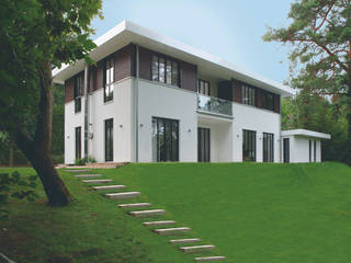 Im Bauhaus-Stil, Haacke Haus GmbH Co. KG Haacke Haus GmbH Co. KG فيلا