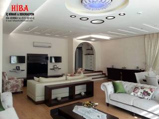 Dr. Olgun Karazincir Villası, Hiba iç mimarik Hiba iç mimarik Modern living room