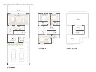 Representación arquitectónica 2D ODRACIR Casas modernas: Ideas, diseños y decoración