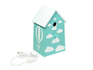 Birdhouse lamp “Up in the air”, NOBOBOBO NOBOBOBO Nursery/kid’s room