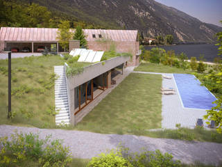 ArtЁmenko residence, Didenkül+Partners Didenkül+Partners Minimalistyczne domy