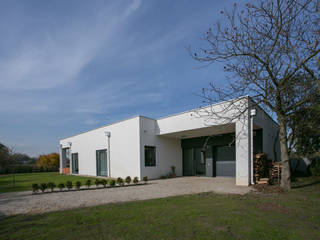 DOM PEŁEN ŚWIATŁA Anna Kukawska - Architekt Nowoczesne domy