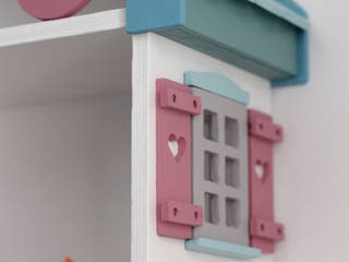 DOLLHOUSE „BLUE” Shelf., EBISSU EBISSU ห้องนอนเด็ก