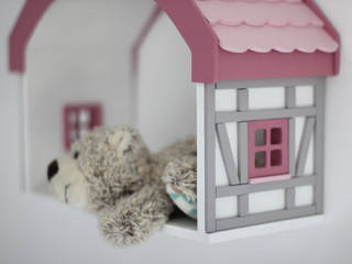 DOLLHOUSE „PINK HEART” Shelf., EBISSU EBISSU 러스틱스타일 아이방