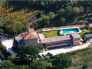 Agriturismo olistico in Umbria, Studio di Bioarchitettura Brozzetti Adriano Studio di Bioarchitettura Brozzetti Adriano Rumah Gaya Country