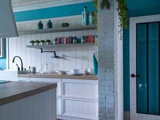 Roble, MARIANGEL COGHLAN MARIANGEL COGHLAN Modern Kitchen