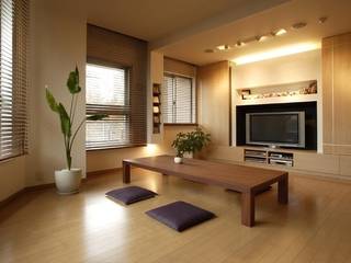 オープンキッチンのあるマンションリフォーム（渋谷）, Style is Still Living ,inc. Style is Still Living ,inc. Living room